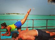 Personal trainer de Mayra Cardi ensina a manter a forma em viagens