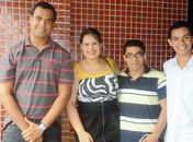 Mellina Freitas com integrantes da JPMDB em Alagoas