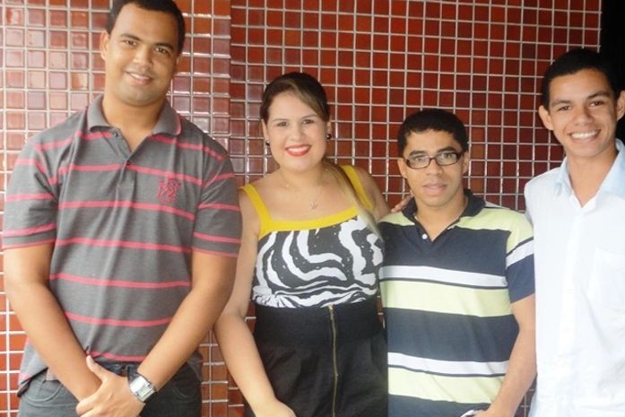 Mellina Freitas com integrantes da JPMDB em Alagoas