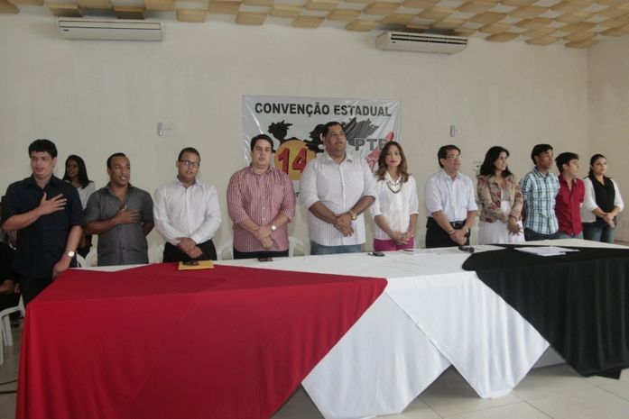 Composição da mesa da convenção do JPTB