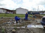 Começam obras em rede de drenagem em conjunto da Reconstrução