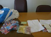 Material apreendido no dia das eleições 