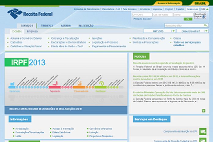 Consulta de liberação do Imposto de Renda sai nesta segunda-feira