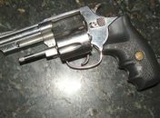 Arma apreendida usada no crime