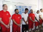 Polícia apresenta acusados de explodir caixas eletrônicos no interior de AL