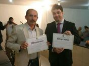 Prefeito Henrique Madeira e o vice Claudinel