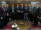 Renan recebeu mais uma vez representantes dos produtores do Nordeste