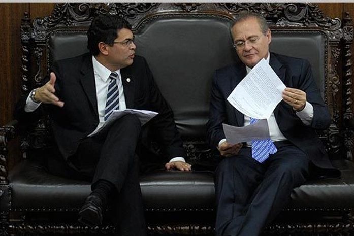 Presidente da Almagis, Pedro Ivens foi recebido por Renan em Brasília