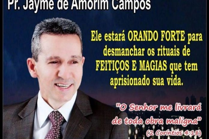 Igreja da Graça de Deus traz pastor Jayme de Amorim Campos a Maceió