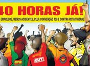 Manifestação à moda antiga, hoje em Maceió