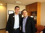 Prefeito Bruno Pedro e deputado Renan Filho