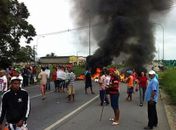 Protesto na BR 104