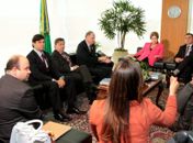 Presidente da AMA participa de reunião com a presidente Dilma