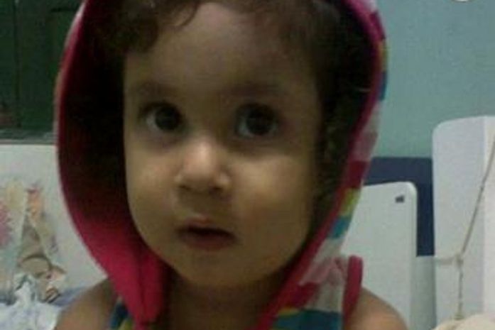 Criança de um ano que estava desaparecida