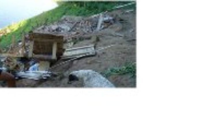 Tudo distruido casa Programa Alagoas Peixe