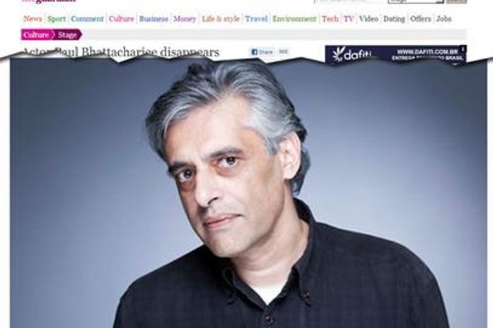 Ator Paul Bhattacharjee, de '007', está desaparecido