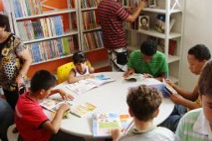 As bibliotecas públicas em Arapiraca para a criançada