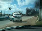 Moradores do Santa Amélia fazem protesto após morte de jovem por bala perdida