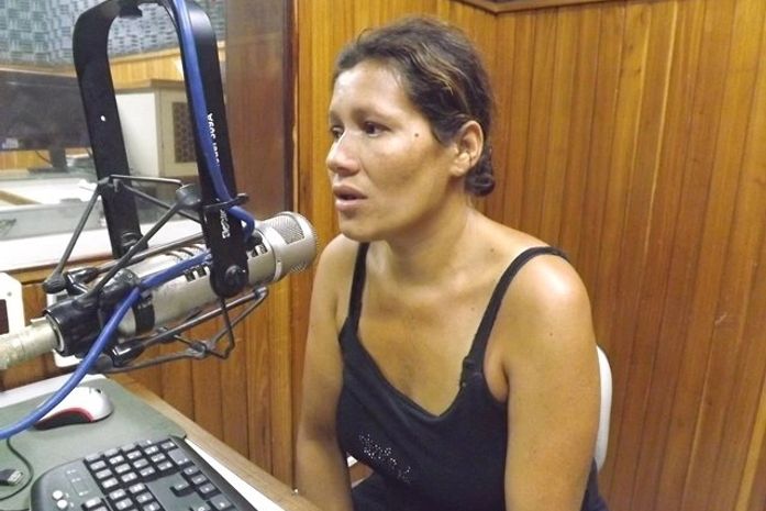 Fernanda Ferreira, mãe do bebê