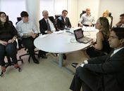 Luciana Lima explica detalhes do sistema aos magistrados da Turma de Uniformização