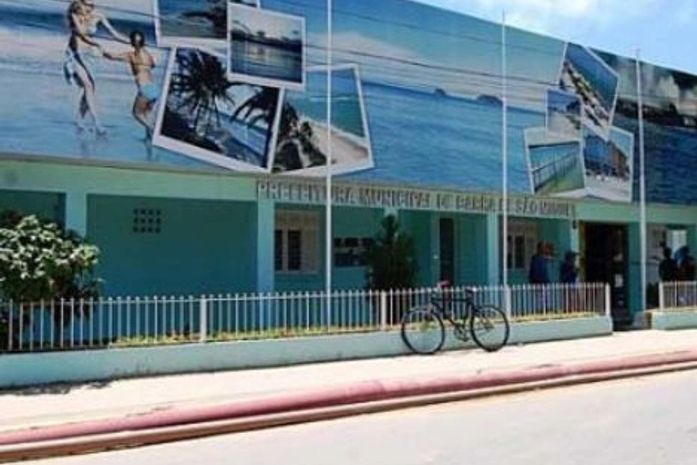 Sede da prefeitura da Barra de São MIguel