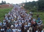 Milhares de pessoas prestigiam Cavalgada do Padre Cícero em Lagoa da Canoa