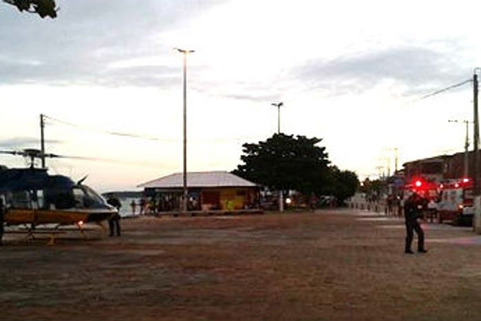 Buscas estão sendo feitas no local