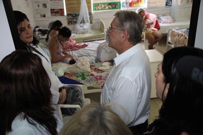 Vilela visita Santa Mônica