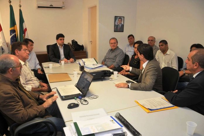 Rui e Renan discutiram no encontro projetos de interesse de Maceió