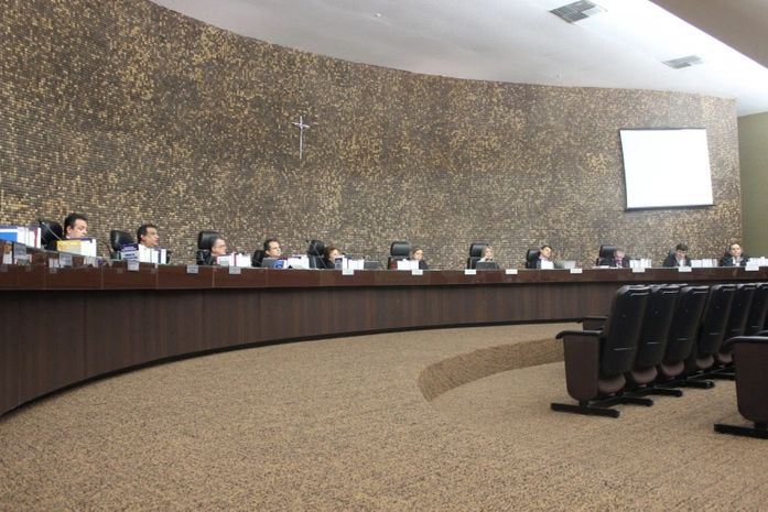Sessões do Pleno do TRE no Tribunal de Justiça