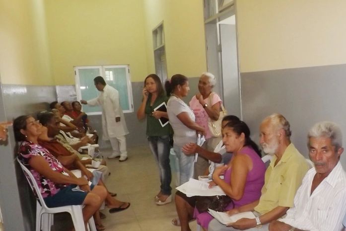 Girau do Ponciano realiza exame de câncer e pré-natal noturno