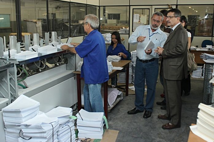 Parque gráfico da Imprensa Oficial