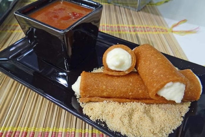 Canudo de goiabada leva ricota, cream cheese e queijo parmesão; anote
