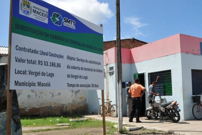 Terminal do Vergel: 50% das obras já foram concluídas