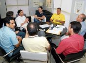 Renan Calheiros se reúne com vereadores de Maceió