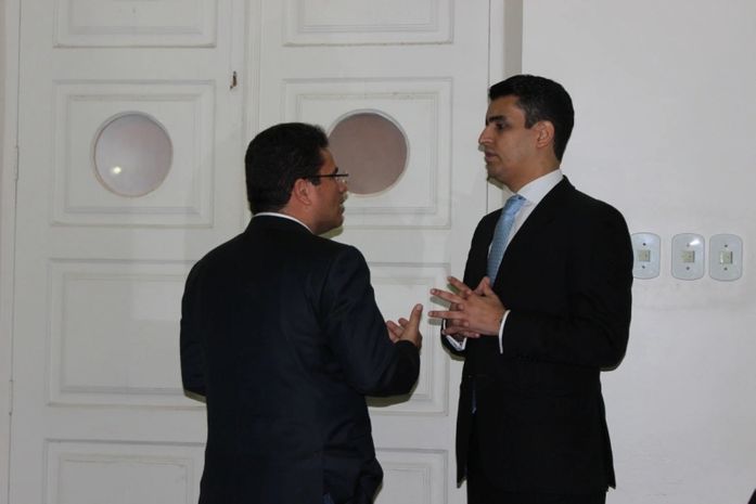 Deputados Marcelo Victor e JHC