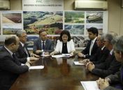 Governador, prefeito e ministros analisam duplicação da Via Expressa