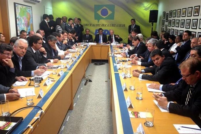 Reunião nacional do PSDB que o Pedro Vilela participou em Brasilia