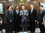 Renan recebeu reitores das universidades estaduais, entre eles o da Uneal, Jairo Campos