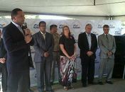 Solenidade de entrega de Viaturas ao Sistema de Defesa Social, agora na praça Multieventos, com as presenças do Governador Teotonio Vilela Filho e a Sec. Regina Miki (SENASP).