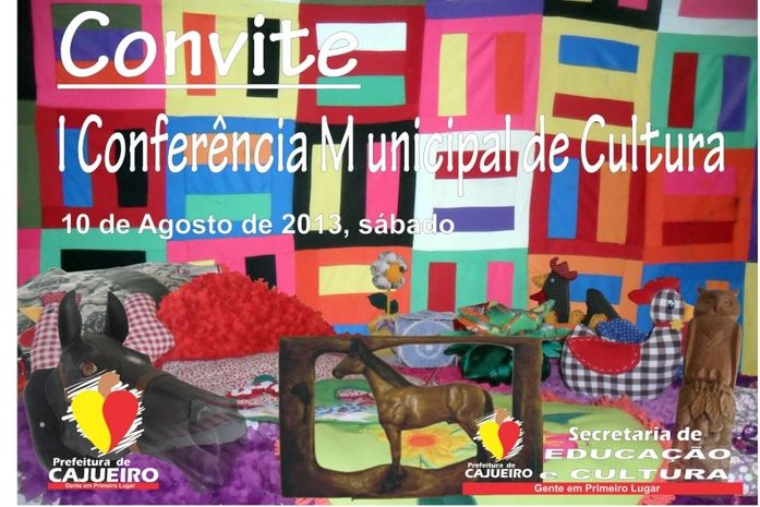 Prefeitura de Cajueiro Realiza I Conferência da Cultura