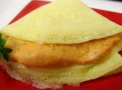 Aprenda a fazer crepe  com massa de ovo e o  recheio que quiser; anote