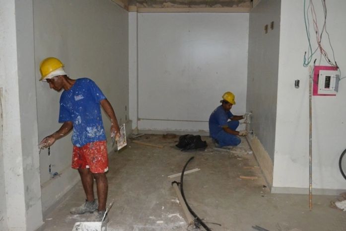 Obras da Escola Fazendária avançam em Jacarecica