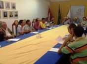 Reunião para a demarcação de terras