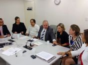 Reunião foi realizada na 14ª Vara, no Fórum do Barro Duro