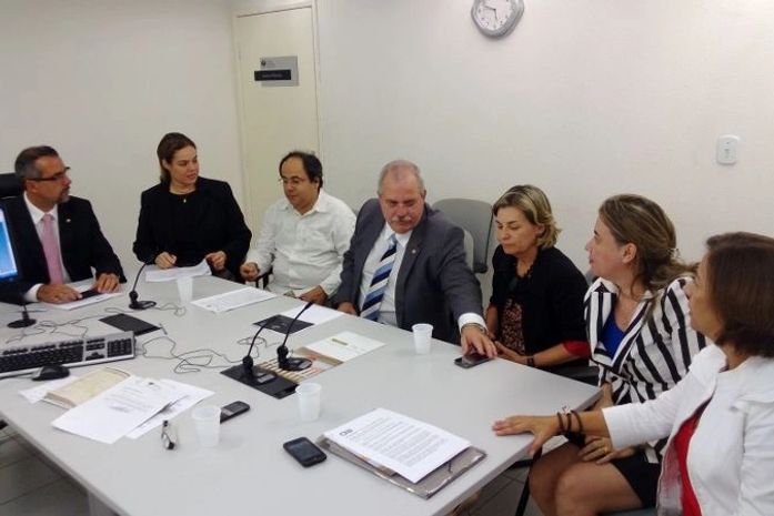 Reunião foi realizada na 14ª Vara, no Fórum do Barro Duro