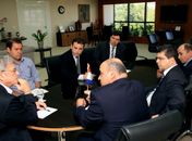 Presidente da Eletrobras visita Governador Teotonio Vilela 