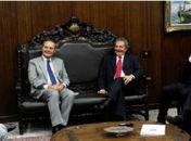 Renan com Lula no Senado