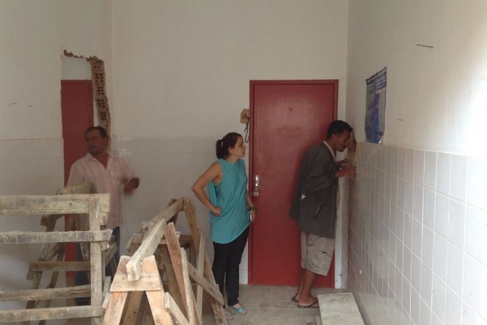 Posto de saúde de Mar Vermelho passa por reforma