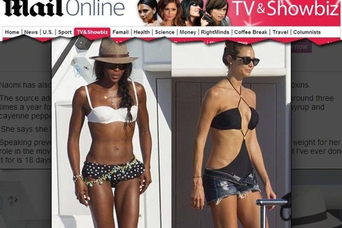 As amigas exibiram boa forma ao serem fotografadas